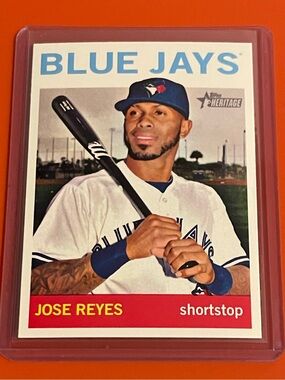 Jose Reyes #446 2013 Topps Heritage Baseball Trading Card